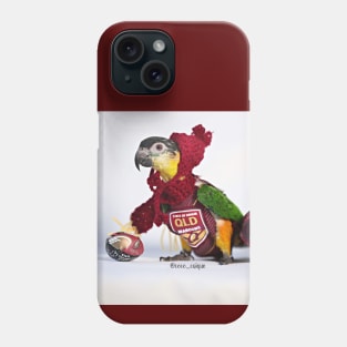 QLD State Of Origin Birb Phone Case