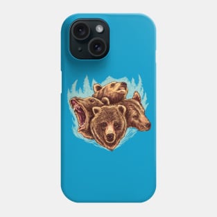 Four Bears (Color) Phone Case