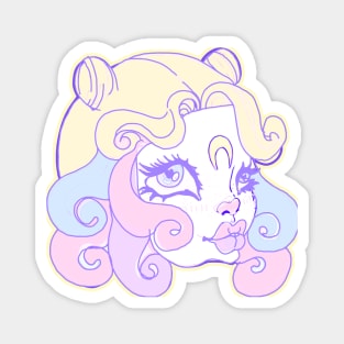 Pastel Girl Magnet