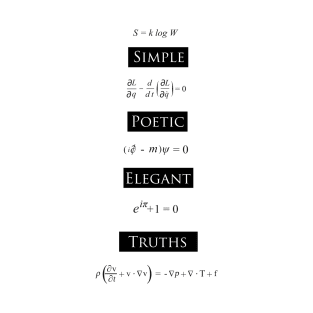 Simple Poetic Elegant Truths T-Shirt