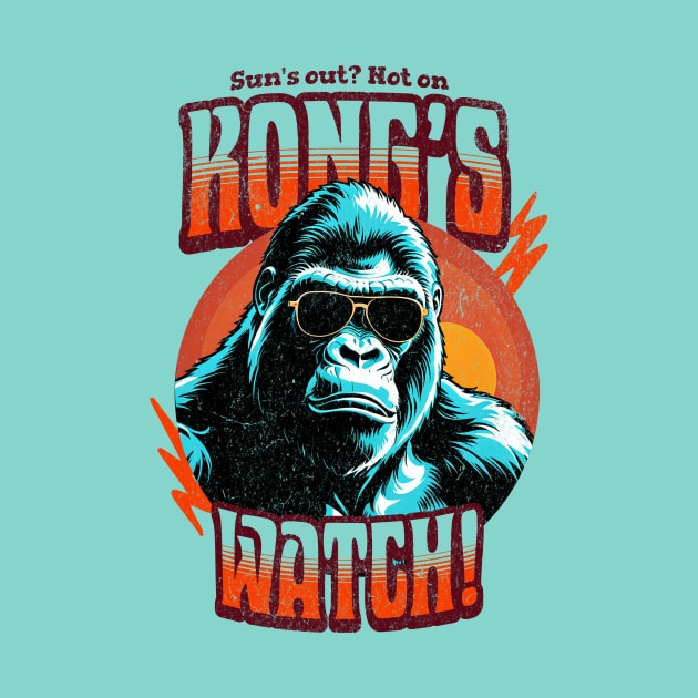 Sun's out? Not on Kong's watch! by LaughLine.CO