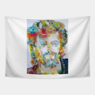 TERENCE MCKENNA watercolor portrait .2 Tapestry