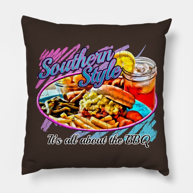 All Bout the BBQ Pillow by Digitanim8tor