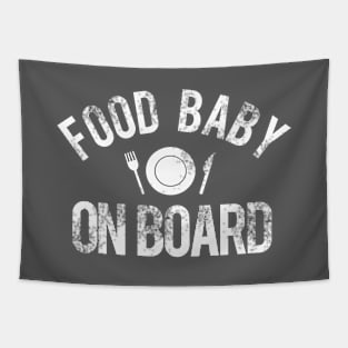 Food Baby on Board Tapestry