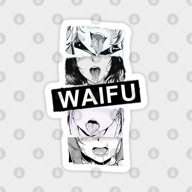 Ahegao Ecchi Anime Hentai Waifus Waifu Magnet Teepublic