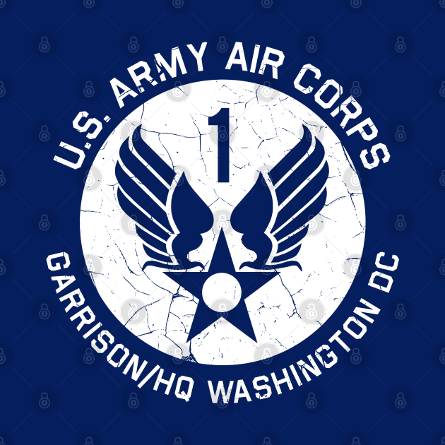 1925 Army Air Corps HQ by PopCultureShirts