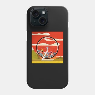 Road Cycle Racing on Hamster Power Phone Case