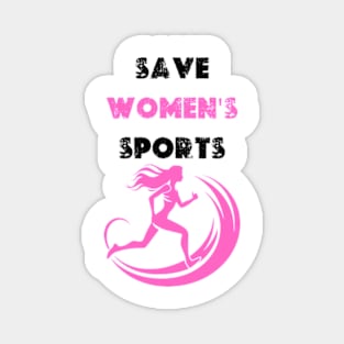 Save Women's Sports Magnet