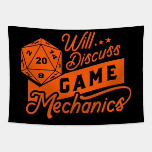 Will Discuss Game Mechanics Tapestry