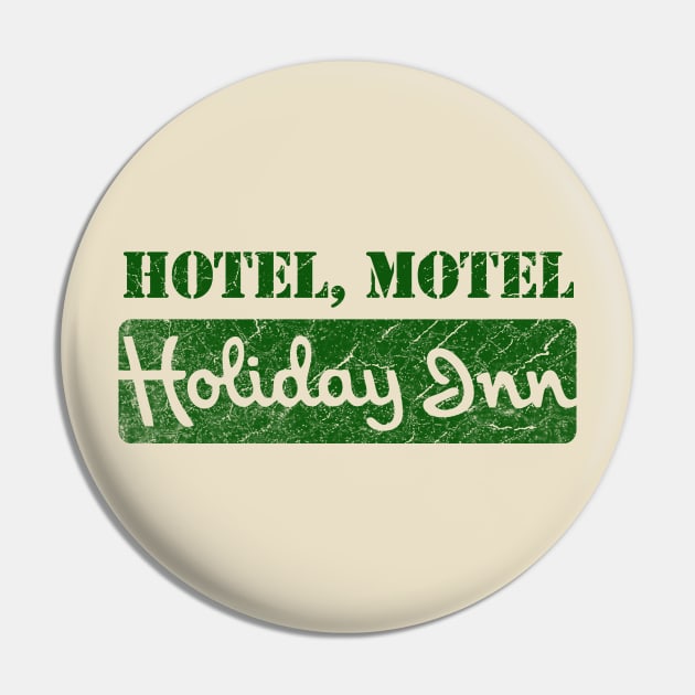 holiday inn - hotel, motel - vintage look - green solid style Pin by Loreatees