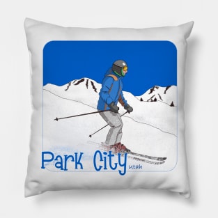 Ski Park City, Utah Pillow