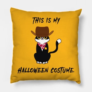 This is my Halloween Costume [Cowboy] Pillow