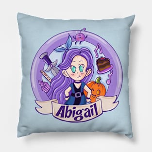 Abigail Stardew Valley Pillow