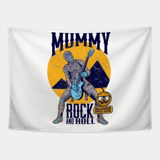 Mummy Rock and Roll Tapestry