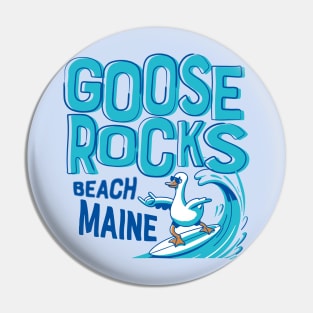 Goose Rocks Beach Maine Pin