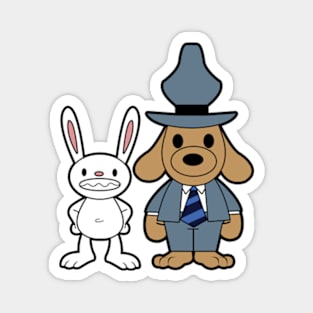 Sam and Max Magnet