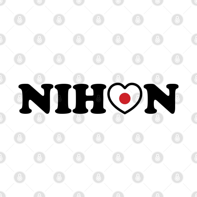 Nihon Love Heart Flag by tinybiscuits