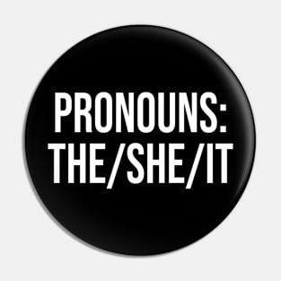 Pronouns The She It Pin