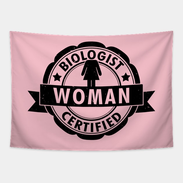 Biologist Certified Woman B Tapestry by Originals by Boggs Nicolas