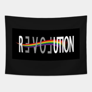 Revolution Love Rainbow Tapestry