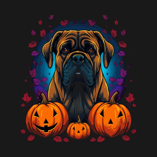 English Mastiff Halloween by JH Mart