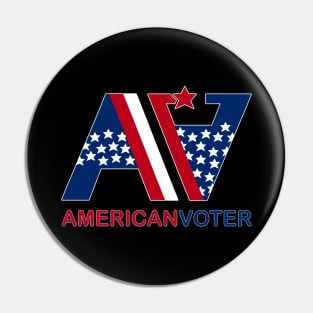 American Voter Pin