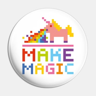 Make magic drunk unicorn Pin