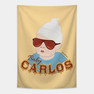 When In Vegas Call Him Carlos Tapestry