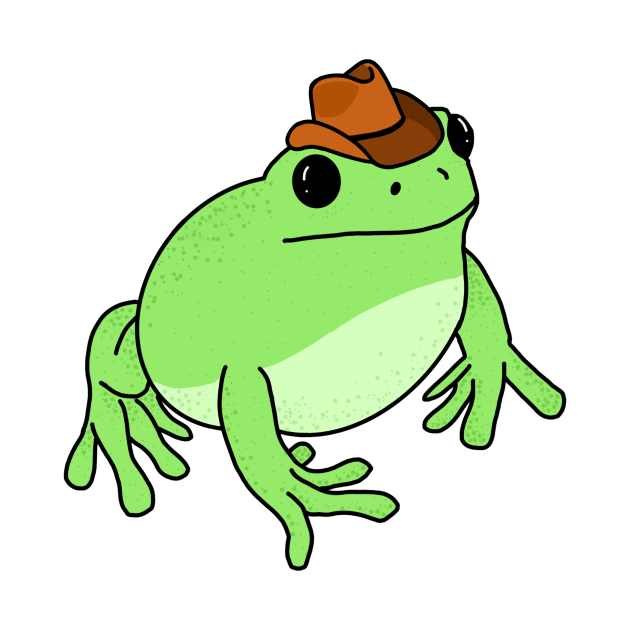 Cowboy Frog by mollykay26