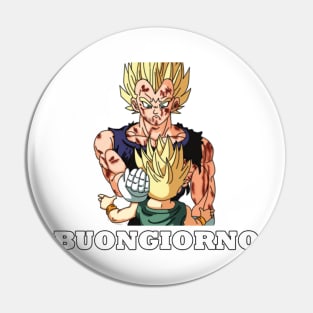 Il buongiorno di Majin Vegeta Pin