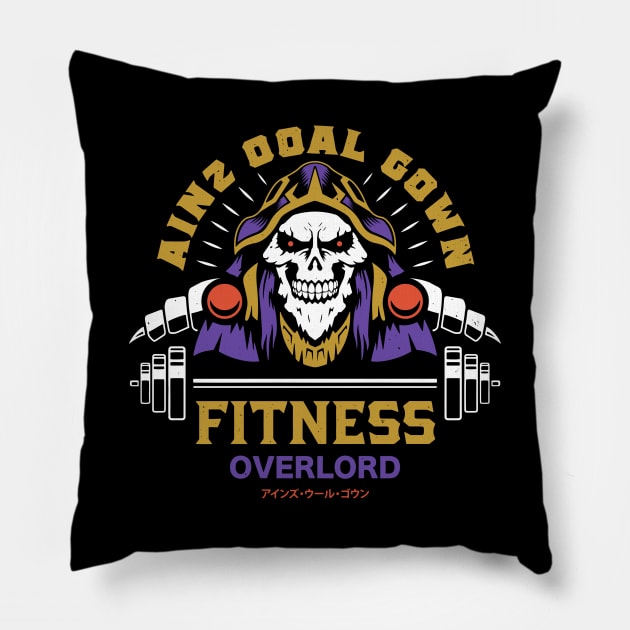 Ainz Ooal Gown Fitness Pillow by logozaste