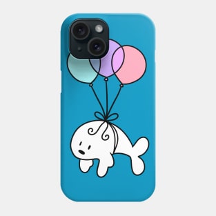 Balloon Baby Harp Seal Phone Case