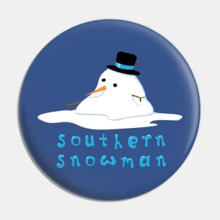 Southern Snowman Pin