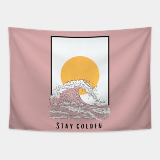 Stay Golden Tapestry