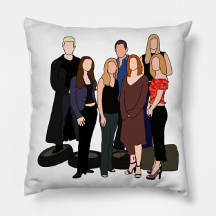 Buffy cast Pillow