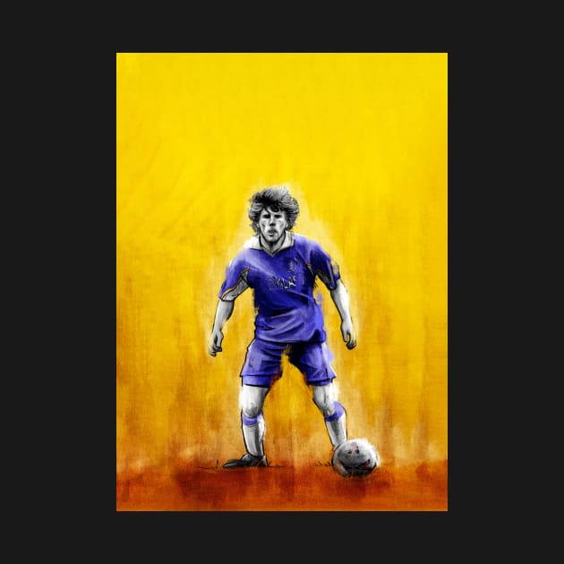 Gianfranco Zola - Chelsea Premier League Football Artwork by barrymasterson