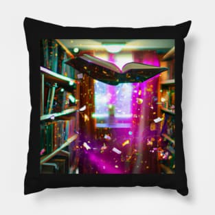 Magical Library Pillow