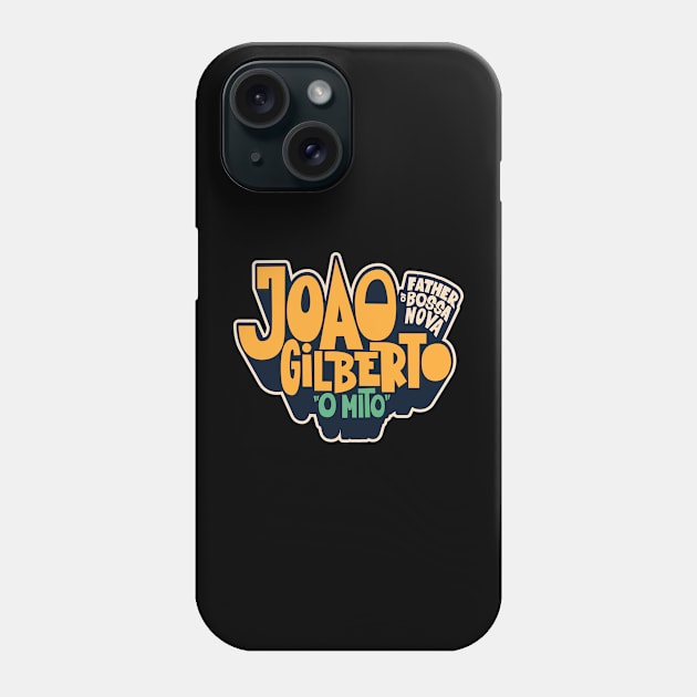 joao gilberto - Father of Bossa Nova Phone Case by Boogosh