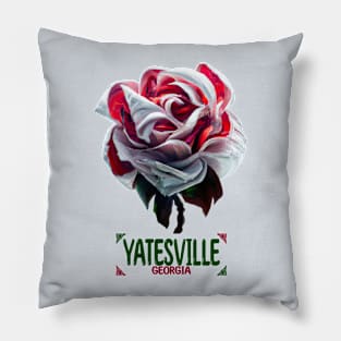 Yatesville Georgia Pillow