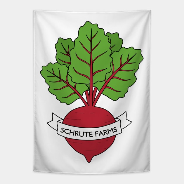 Schrute Farms Tapestry by katielavigna