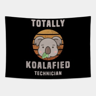 Koalafied Technician Tapestry