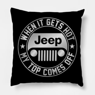 Jeep Car Off Road Pillow