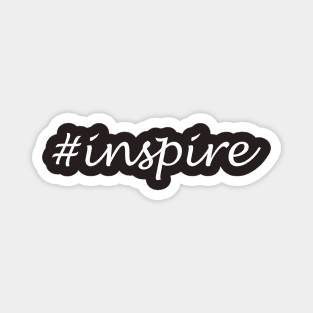 Inspire Word - Hashtag Design Magnet