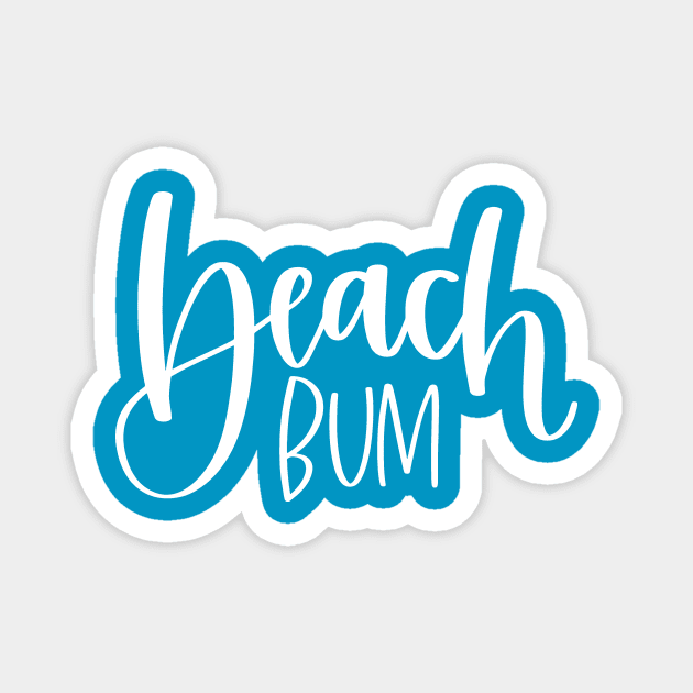 Beach Bum Magnet by SarahBean