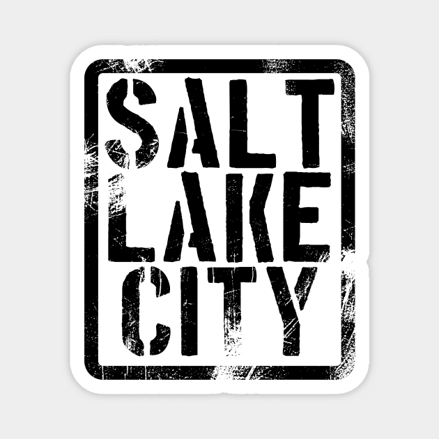salt lake city Magnet by martian