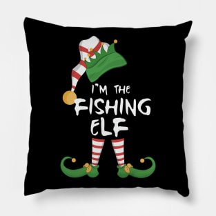 I'm The Fishing Elf Pillow