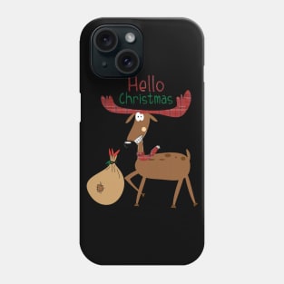 funny Christmas Reindeer Phone Case