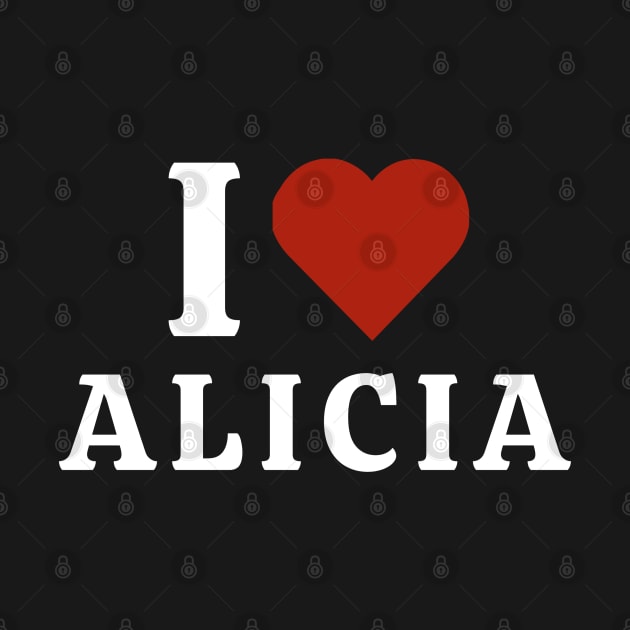 I Love Alicia Keyes by Hayden Mango Collective 