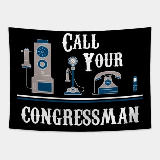 Call Your Congressman Tapestry