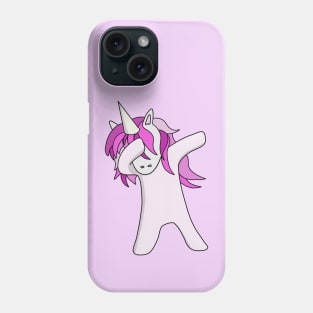 Cute Dabbling Unicorn Phone Case